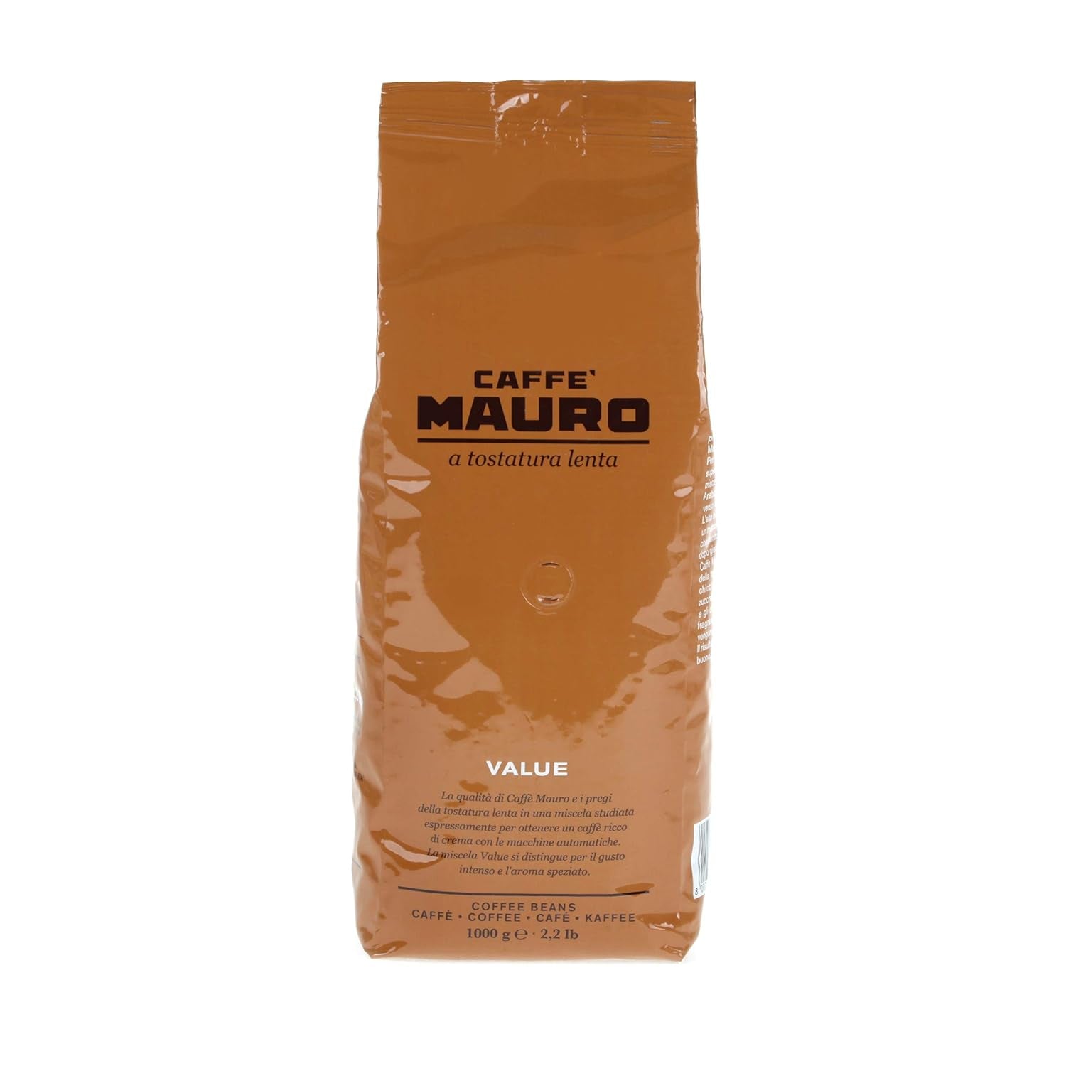 Caffè Espresso Mauro - Valore per macchine, grani da 1000g