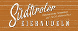 Tagliatelle BioGourmet con Schüttelbrot dell'Alto Adige (IGP) | Tagliatelle all'uovo salate e aromatizzate con genuino speck dell'Alto Adige | 1x250g biologico