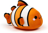 Puckator Swapseazzz Adoramals pesce pagliaccio oceanico cuscino da viaggio e peluche 2 in 1 Cuscini da viaggio Naty Shop