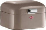 Wesco 235 001 Cestino per il pane Mini Grandy 17 x 18 x 12 cm (L/L/A) rosa, acciaio inossidabile Contenitori per alimenti Naty Shop Grigio caldo