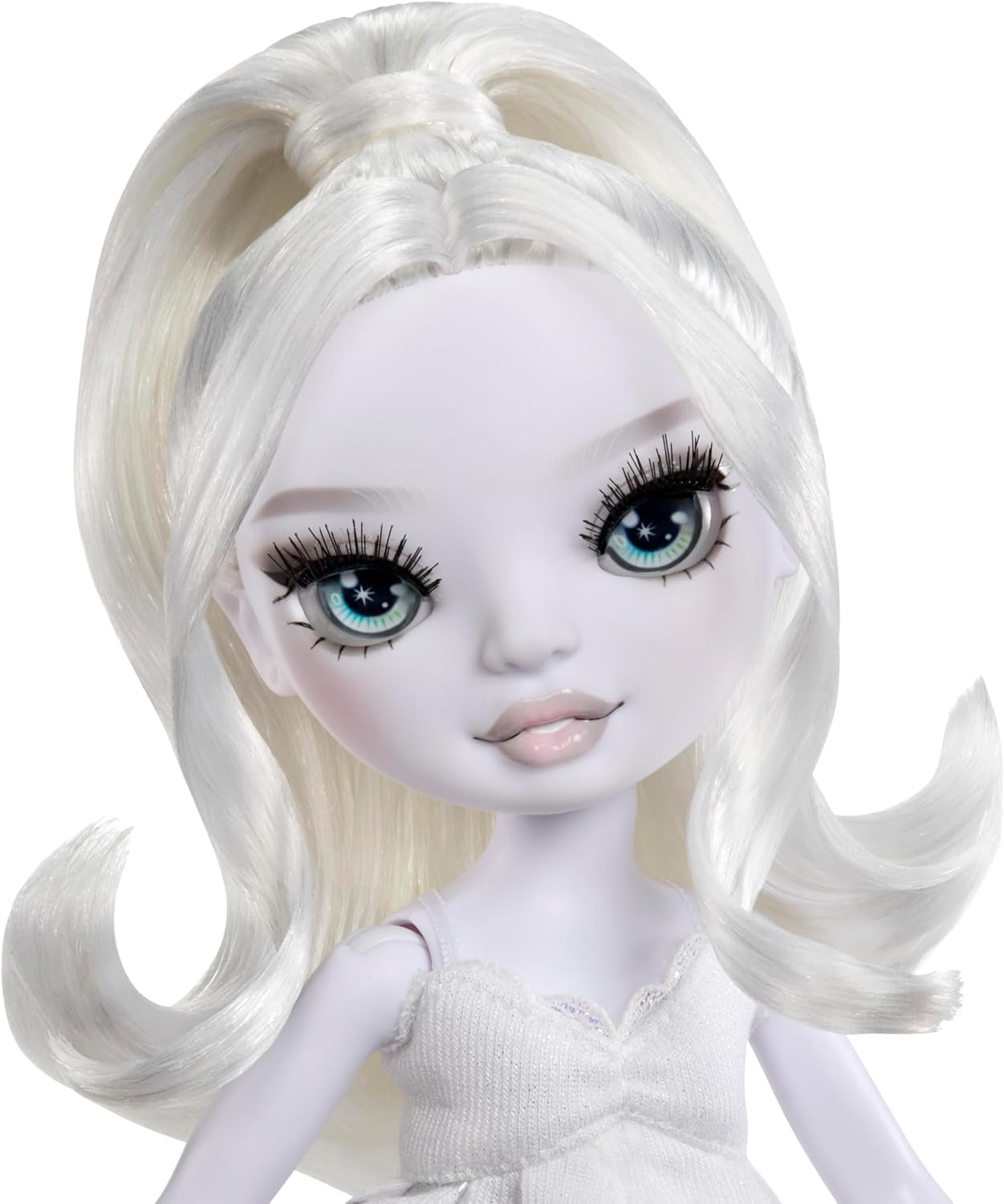 Rainbow High Shadow High Girl's Night Doll - Natasha Zima - bambola fashion da 28 cm nei toni del grigio, capelli bianchi e vestito argento con accessori e pettine - Per collezionisti e bambini dai 6 anni in su