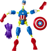 Mixmashers Marvel Capitan America Avengers Mix-And-Match Action Figure e accessori Action figure Naty Shop