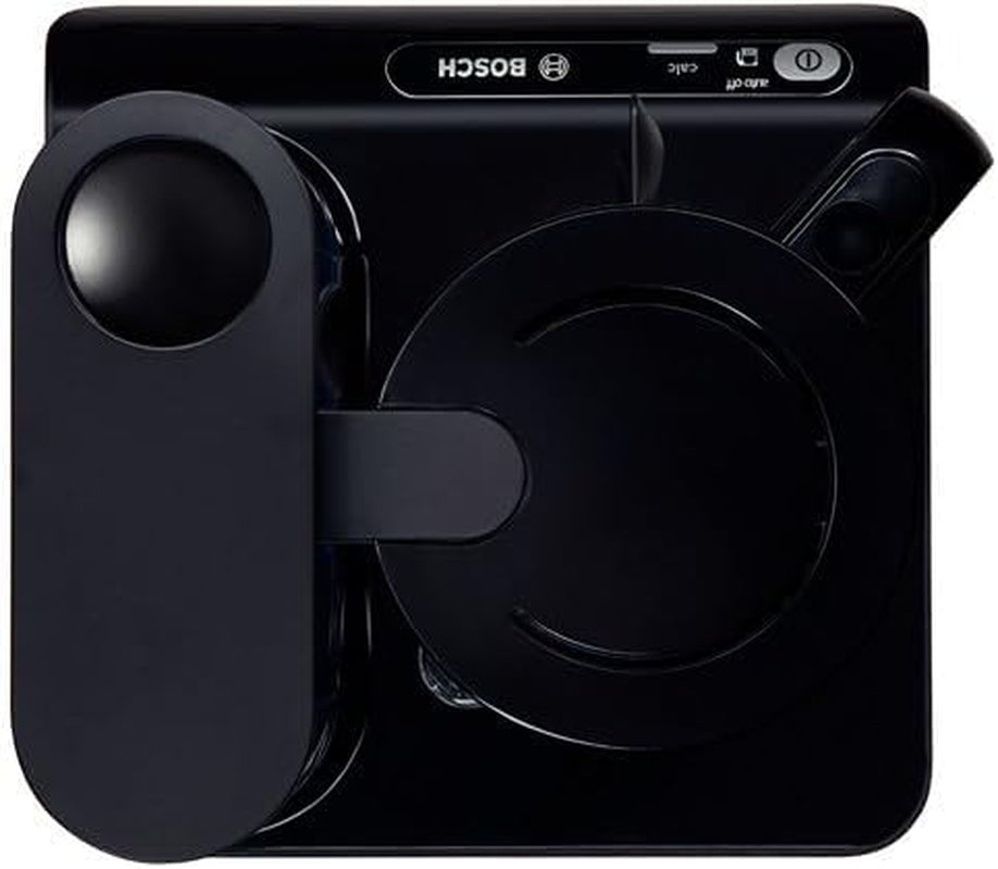 Bosch Styline TKA8013 Macchina per caffè espresso con filtro, sensore aroma, caraffa in vetro preserva aroma da 1,25 l, 10-15 tazze, spegnimento automatico, sistema di decalcificazione, sistema antigoccia, portafiltro girevole, 1160 W, Nero