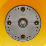 elho Loft Urban Round 40 - Vasi da fiori da esterno - 100% plastica riciclata - Ø 38,5 x H 35,3 cm - Giallo/Ocra