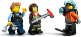 Set combinato LEGO City con elicottero, auto dei leoni e sottomarino e 3 minifigure - Veicoli giocattolo costruibili per ragazzi e ragazze a partire da 7 anni - Regalo di compleanno e vacanze 60462 Set di costruzione Besuche den LEGO-Store