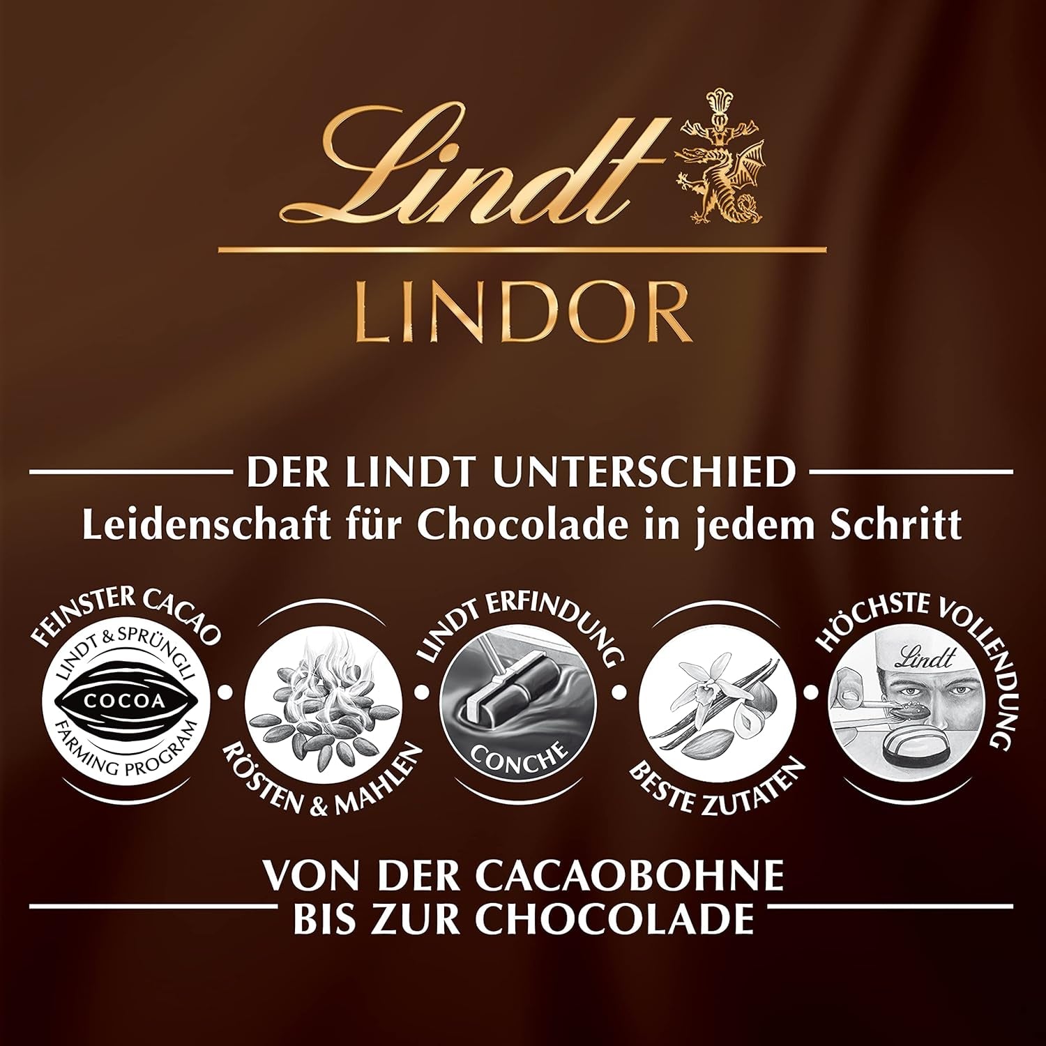 Palline di cioccolato bianco Lindt LINDOR | Busta da 137 g | ca. 10 palline di cioccolato bianco con ripieno scioglievole in bocca | Regalo di cioccolato | Regalo di cioccolato