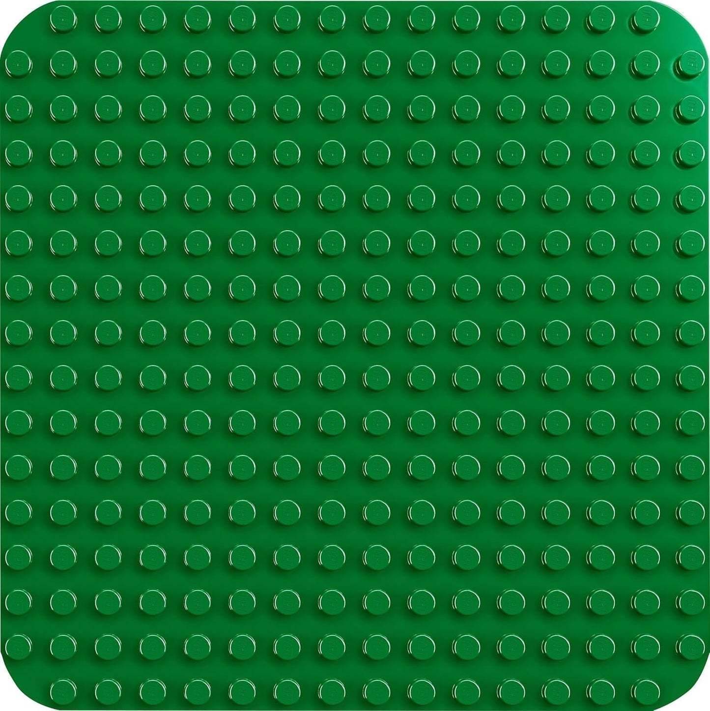 Pannello da costruzione LEGO DUPLO verde, Giocattolo da costruzione per bambini a partire da 18 mesi, Per esporre modelli, Permette ai bambini in età prescolare di costruire in modo creativo e giocare con fantasia, Giocattolo educativo 10460 Set da costruzione Besuche den LEGO-Store