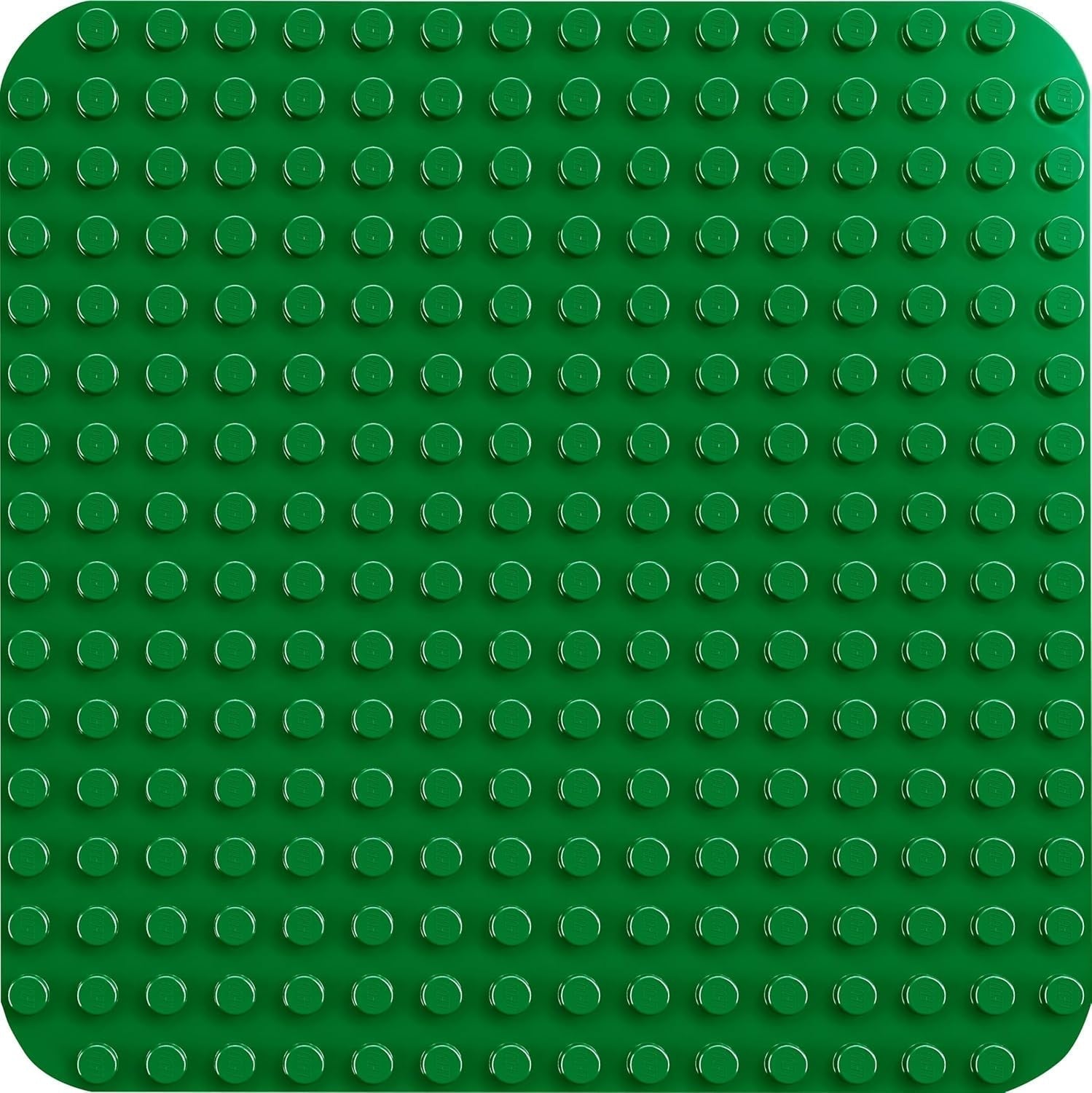 Pannello da costruzione LEGO DUPLO verde, Giocattolo da costruzione per bambini a partire da 18 mesi, Per esporre modelli, Permette ai bambini in età prescolare di costruire in modo creativo e giocare con fantasia, Giocattolo educativo 10460 Set da costruzione Besuche den LEGO-Store