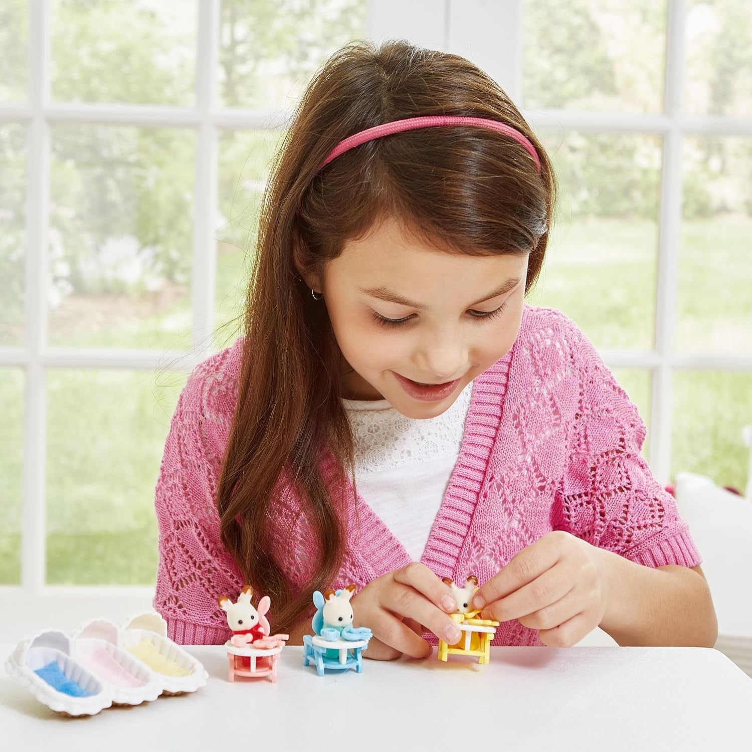 Sylvanian Families L5532 Starter Kit di tre gemelli - Set da gioco per casa delle bambole