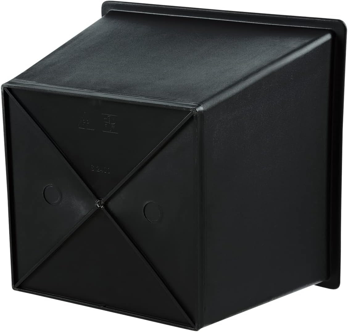 Pentola universale Dehner, plastica, nera, 30 x 26 x 26 cm