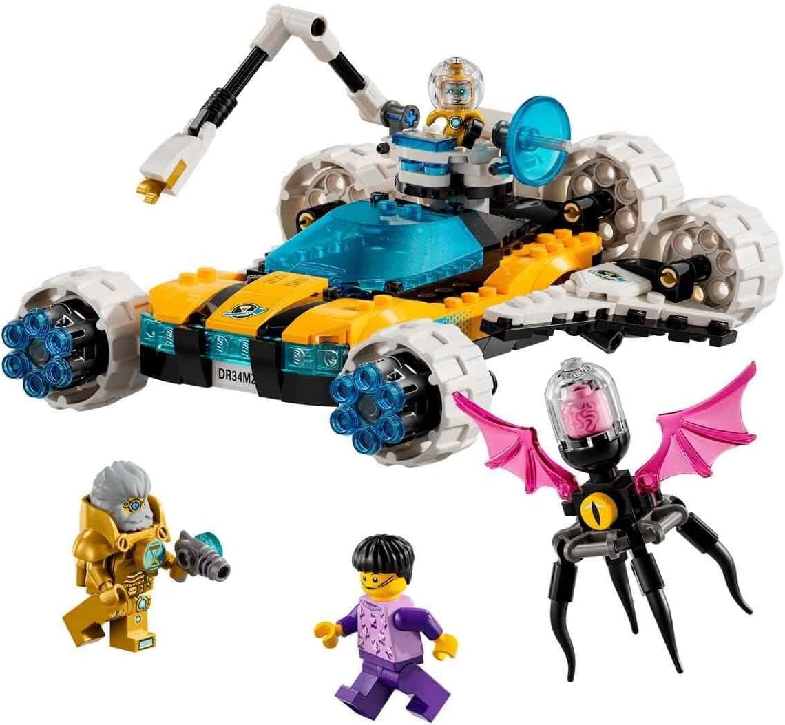 Il set della macchinina o dello shuttle spaziale LEGO Dreamzzz 2 in 1 di Mr Oz include le minifigure di Mr Oz, Albert e Jayden, regalo spaziale per bambini 8+ 71475 Set di costruzione Besuche den LEGO-Store