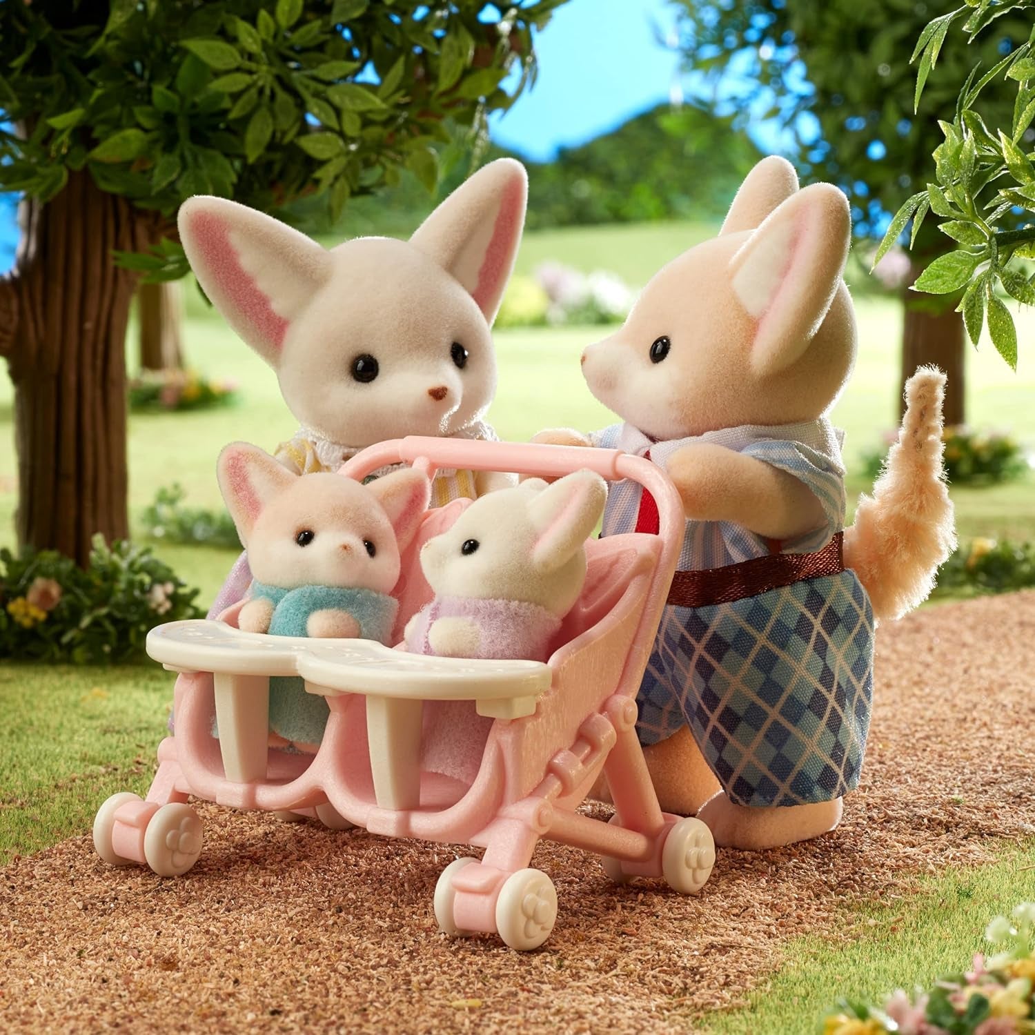 Sylvanian Families L5696 Famiglia di volpi del deserto