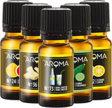 Mioroma | Set: Bosco e Prato - Puro Aroma Naturale con Aroma di Frutta e Aroma di Frutta (5 x 10 ml) | Dolcificanti senza zucchero e non zuccherati Naty Shop Gin è di moda!