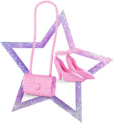 Simba Steffi Love Jeans e glitter abbinati in 2 modi UNO Articolo incluso Top glitterato con jeans e accessori moda per bambole da 29 cm Bambola non inclusa dai 3 anni in su