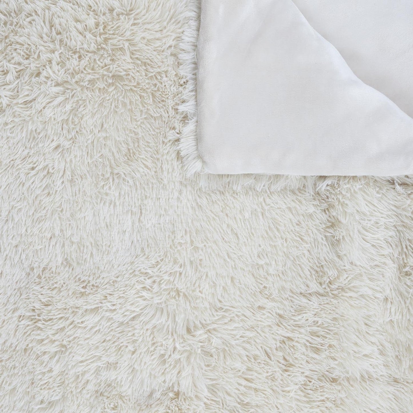 HOME DECO FACTORY Trapunta con pelo lungo, 220Cm X 240Cm, beige Trapunte e Piumini Naty Shop