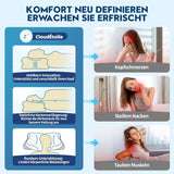 Cloudétoile Cuscino per Collo Cuscino in Memory Foam - Cuscino Ortopedico ergonomico 2 in 1 Cuscino in Visco Foam Cuscino per Sostegno per Collo per Dormiente Laterale Cuscino in Memory Foam Regolabile in Altezza Bianco 64X38X12 cm Cuscini Ortopedici Cervicali Naty Shop