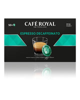 Espresso Forte 50 cialde per macchina professionale Nespresso - Intensità 7/10 - UTZ-zertifiziert & Espresso Decaffeinato 50 cialde per macchina professionale Nespresso - Intensità 7/10