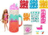 Set regalo BARBIE Pop Reveal Rise & Surprise - 15+ sorprese tra cui 1 bambola Barbie, accessori da spiaggia per un divertimento giocoso e fruttato per bambini dai 3 anni in su, HRK57