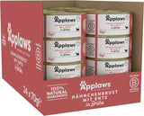 Applaws Alimento umido naturale premium per gatti, Pollo con Anatra in Zuppa, in Scatola 70g (24x70g)