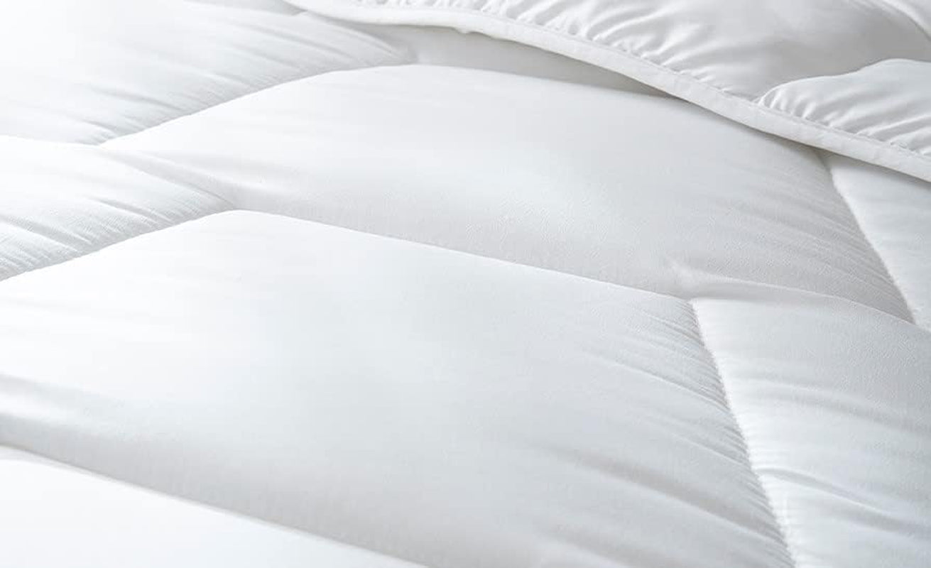 Abeil Copripiumino Acaristop con effetto antiacaro e antibatterico, poliestere, bianco, 140 X 200 cm Piumini e Trapunte Naty Shop