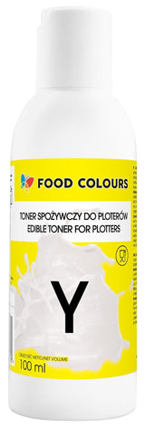 Set coloranti alimentari con inchiostri alimentari per plotter 6 x 100 ml | Ciano chiaro | Ciano | Magenta chiaro | | Magenta | Giallo | Nero | Stampa commestibile, stampa su carta wafer, topping decorativo per torte