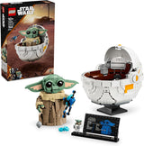 LEGO Star Wars 75403 Grogu nella sua culla del repulsore mandaloriano - Minifigure da collezione - Modello da costruire, giocare ed esporre - Decorazioni per la casa - Regalo per ragazzi e ragazze dai 10 anni in su Set da costruzione Besuche den LEGO-Store Titolo predefinito