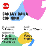 Figura sonora di - Cantare e ballare con i bambini - Musica, canzoni e suoni - Giocattoli, contenuti educativi, in spagnolo, per ragazze e ragazzi di tutte le età Giocattoli Bebe Naty Shop