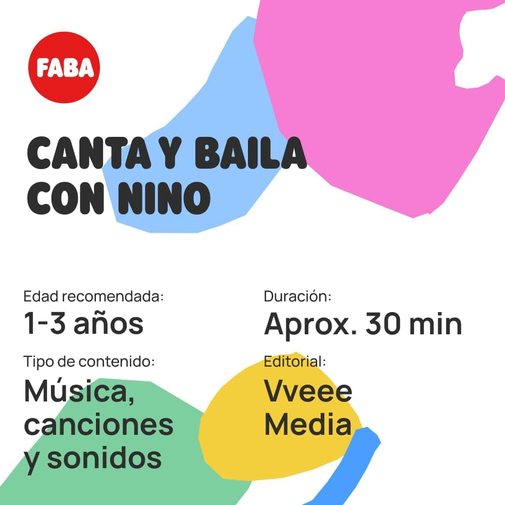 Figura sonora di - Cantare e ballare con i bambini - Musica, canzoni e suoni - Giocattoli, contenuti educativi, in spagnolo, per ragazze e ragazzi di tutte le età Giocattoli Bebe Naty Shop