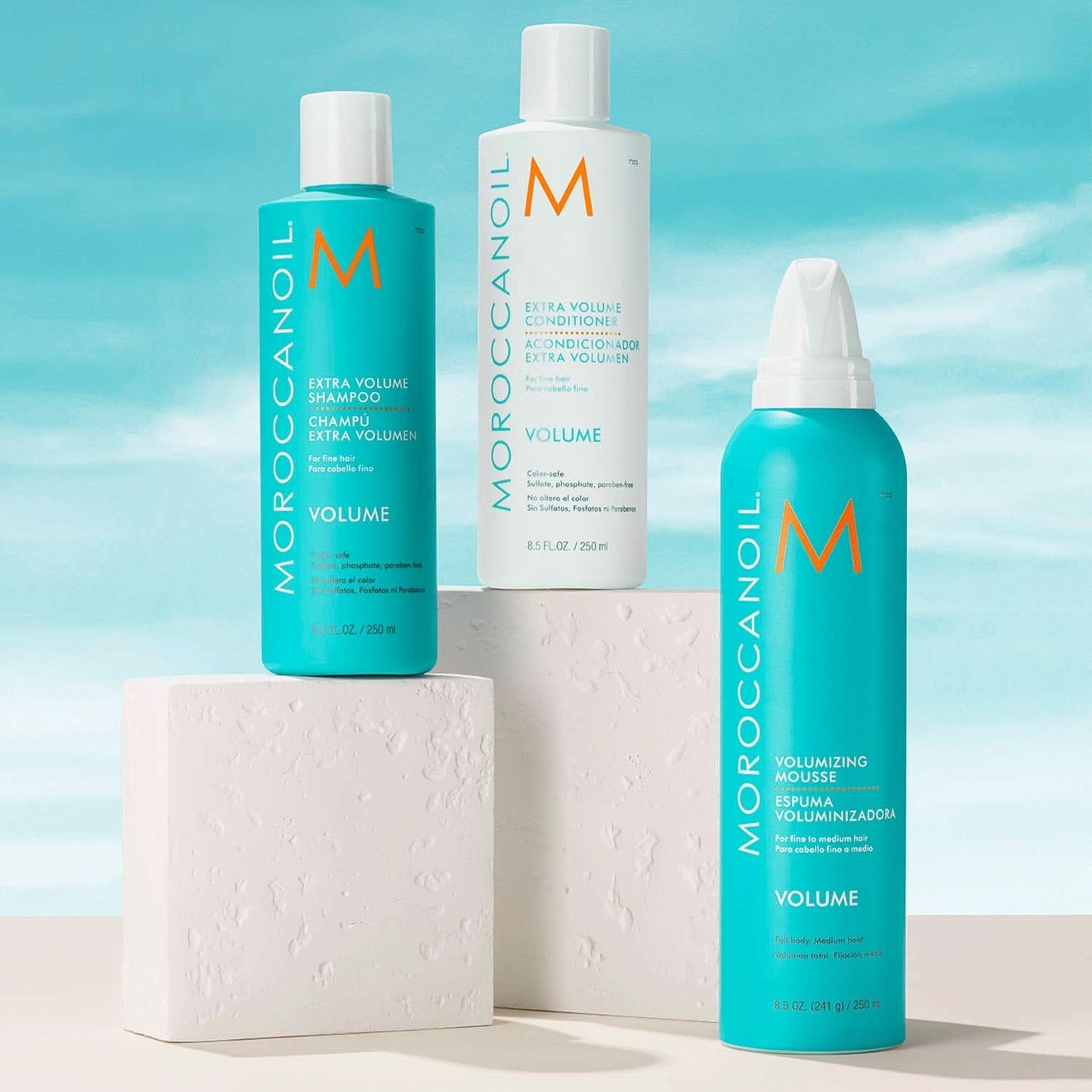 Moroccanoil, Shampoo Extra Volume, Doccia e bagno Naty Shop da 250 ml