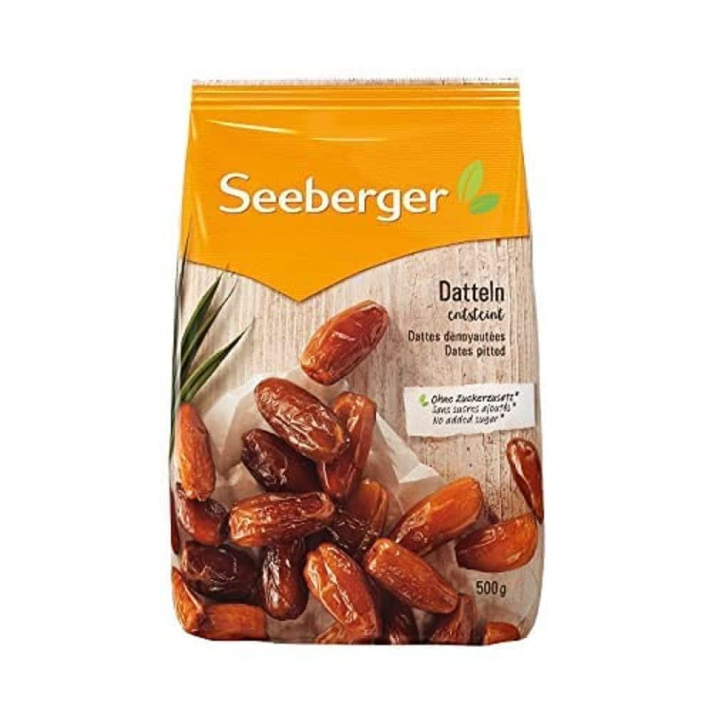 Seeberger, Datteri dolci al miele con polpa cremosa Naty Shop prodotti disidratati 7 x 500 grammi 7 x 500 grammi