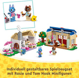 Set LEGO Animal Crossing Nook's Shop e Sophie's House, giocattolo creativo per bambini con 2 mini personaggi della serie di videogiochi, regalo per ragazze e ragazzi a partire da 7 anni 77050 Set da costruzione Besuche den LEGO-Store