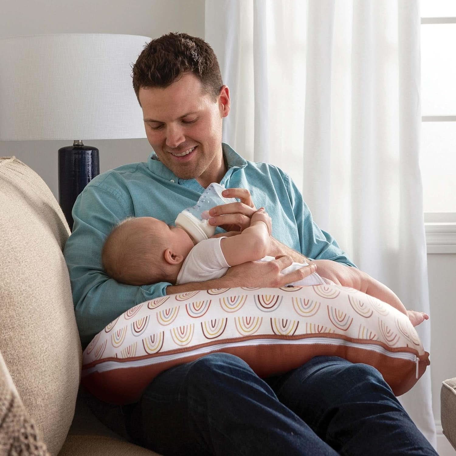 Copricuscino allattamento - Tessuto biologico Accessori Alimentazione e Allattamento Bebe Naty Shop