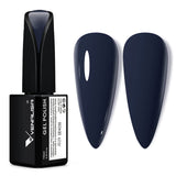 VENALISA Smalto per unghie UV arancione corallo 15ml Smalto per unghie gel per lampada UV per unghie Modelli di smalto gel arancione corallo trasparente per design delle unghie fai da te