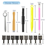 14 pezzi Nail Art Werkzeug Magnetstift DIY Magic 3D Magnet Stick Set Verwendung con Cat Eye Gel Pulver o der Nagelack - Magnetic Stift Katze Eye Pen per un ideale effetto magico Katzenaugen