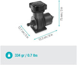 Sistema di irrigazione Gardena Micro-Drip Basic Unit 2000: Unità base per la riduzione della pressione, portata d'acqua ca. 2.000 l/h, tecnologia di collegamento semplice e veloce (1354-20)