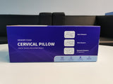 Cuscino per dolore al collo, cuscino ergonomico ortopedico per il collo, cuscino in memory foam addominale laterale posteriore, cuscino antirussamento per uomini e donne (62 * 34,5 * 12/8 CM) Cuscini ortopedici cervicali Naty Shop