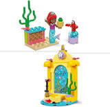 Palcoscenico musicale LEGO® Disney Princess Arielle, giocattolo da costruzione per bambini con 2 personaggi, idea regalo per ragazze e ragazzi dai 4 anni e per i fan delle serie TV, giocattolo per bambini 43235 Set da costruzione Beuche den LEGO-Store