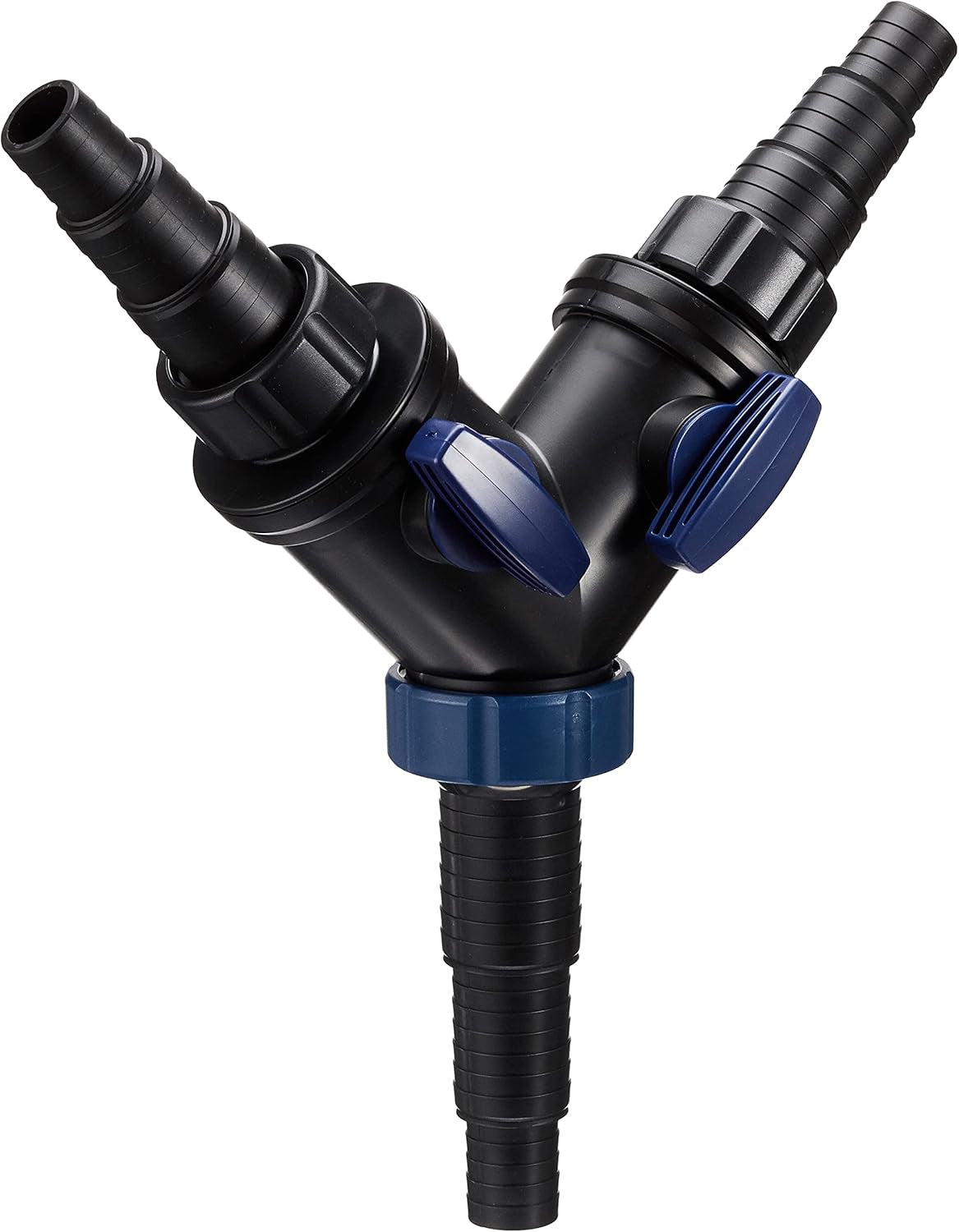 OASE 56668 Distributore a Y 1 1/2 pollici, Nero - Distributore d'acqua, Raccordo a gradino universale, Distributore, Accessorio per pompa