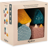 KALOO - Stimoli - 4 forme evolutive con suoni - Prodotti per bambini - Gioco da impilare - Capacità di udito e comprensione - Dalla nascita, K227002 Giochi per bebè Naty Shop