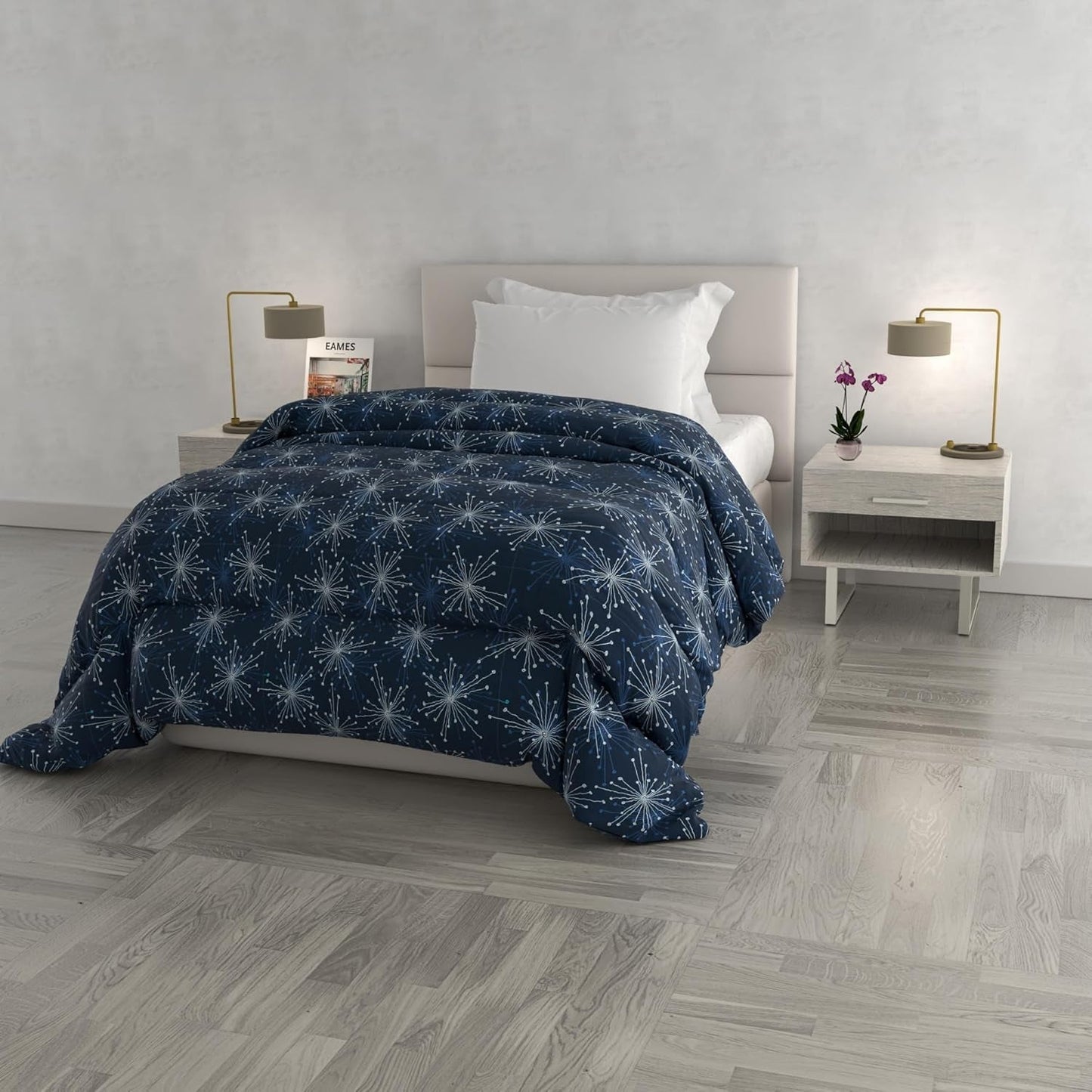 Trapunta invernale alla moda, Florence, 260X260Cm Piumini e trapunte Naty Shop Fireworks 170X260Cm