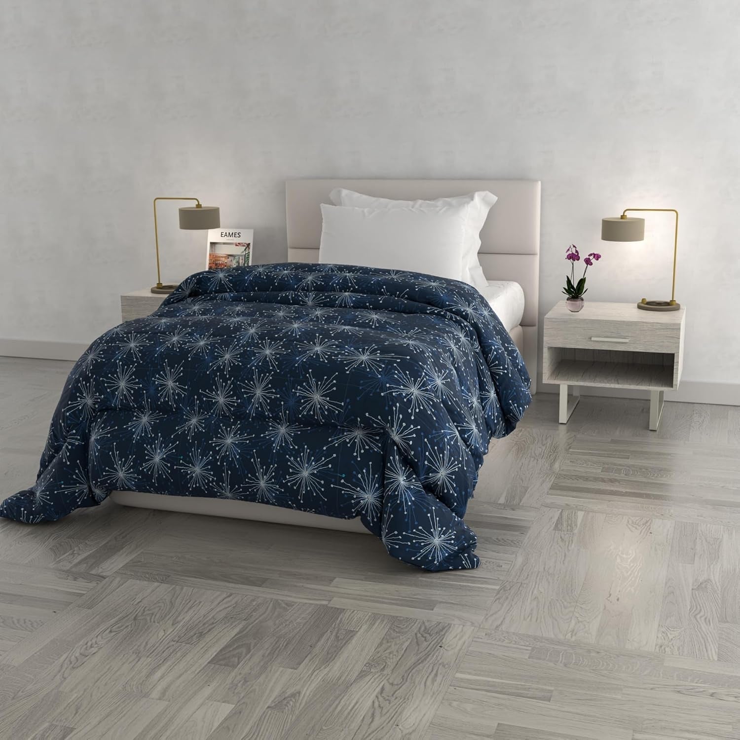 Trapunta invernale alla moda, Florence, 260X260Cm Piumini e trapunte Naty Shop Fireworks 170X260Cm