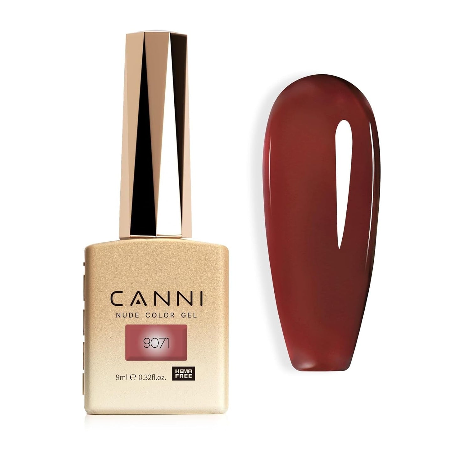 Smalto gel CANNI, semipermanente, viola scuro, smalto, gel UV, impregnante, manicure