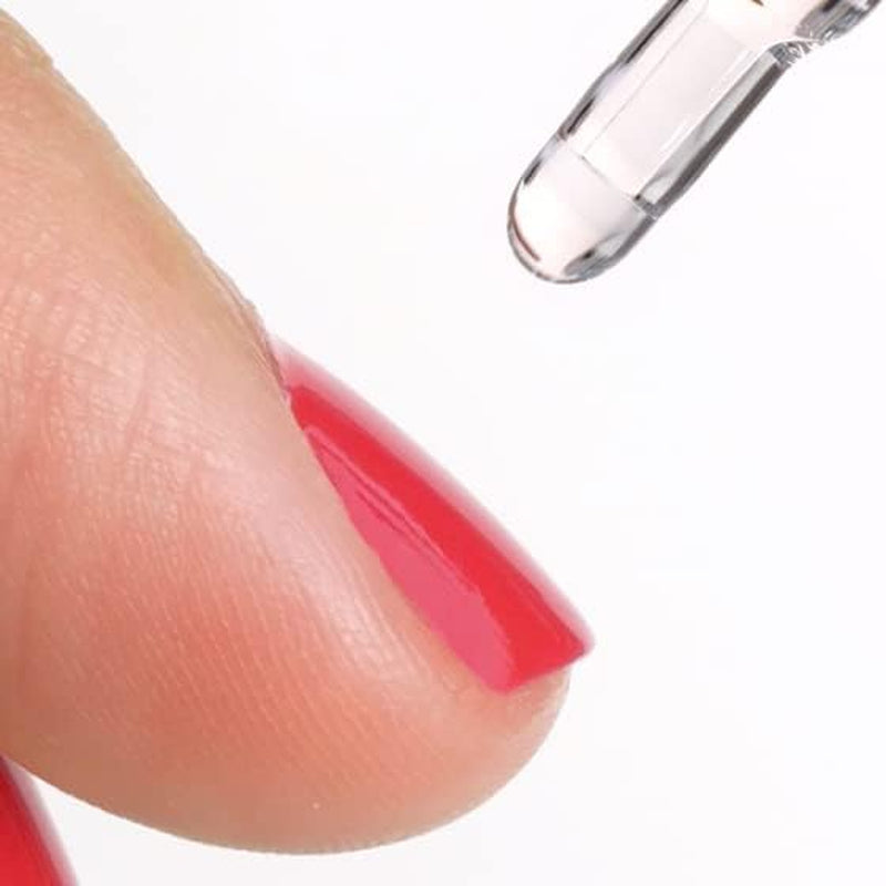 LALILL Olio per cuticole per unghie 75Ml - Himbeere Nagelpflegeöl - Nagelöl Pflege Für Nägel Nagelhaut - SPA Maniküre Naildesign Hände - Vegan - Con pipetta