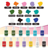 Miscela di oli, colorante alimentare rosa a base di olio, altamente concentrato, per cioccolato, fondente, biscotti, torte da forno, macarons, decorazione di torte fai da te, guarnizioni per impasti - 20 ml