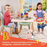 B. giocattoli - Gioco per bambini per seggiolone - Gioco a ventosa con musica, luci, suoni - Gioco sensoriale - Gioco di attività motoria per bambini - dai 6 mesi - Whirly Pop Baby Toys Naty Shop