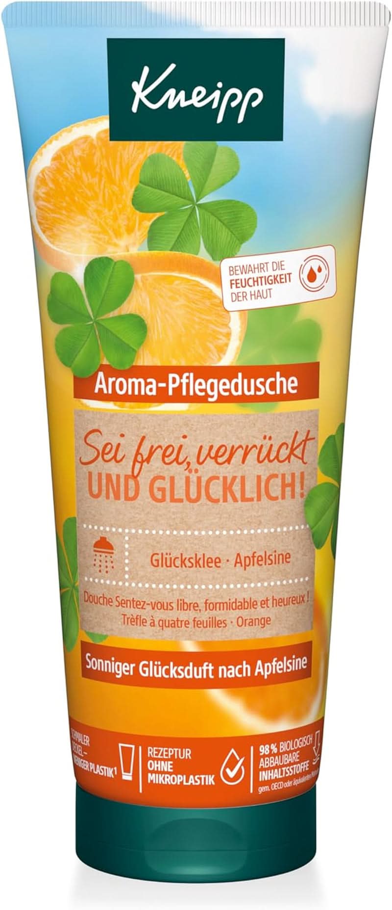 Kneipp Aroma, Gel doccia, Crema idratante, 200 ml Doccia e bagno Naty Shop 200 ml Singolo