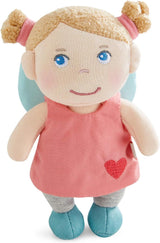 HABA Guardian Angel Lore - Soffice bambola in tessuto (15 cm), regalo di benvenuto perfetto per neonati e bambini piccoli - Lavabile a 30 °C - 2011870001
