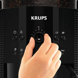 Macchina per caffè espresso Krups Roma EA81M8 1,7 L, 3 impostazioni di temperatura, 3 texture di caffè macinato, Nero
