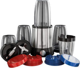 Russell Hobbs Mixer [Multifunzione - Robot da cucina] Nutriboost (Inkl. 5 Bpa-Free e Spülmaschinengeeignete Behälter + Deckel, 22.000 U/Min, 0.9 Ps-Motor) Elektrischer, Smoothie-Maker 23180-56 Kitchen Naty Shop