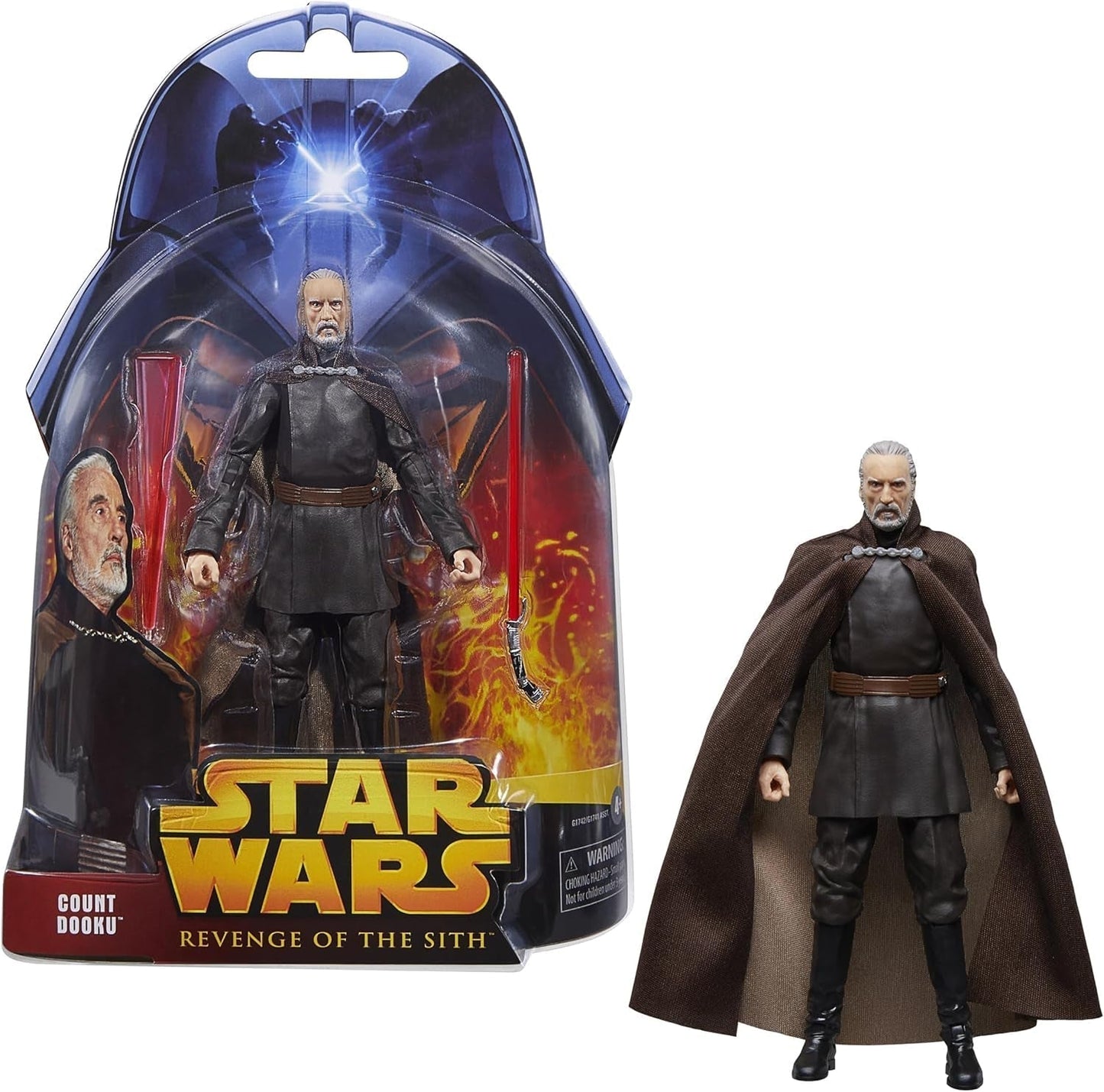 Star Wars The Black Series Conte Dooku, Star Wars: La vendetta dei Sith Action figure da collezione 20 anni (15 cm) Action figures Naty Shop
